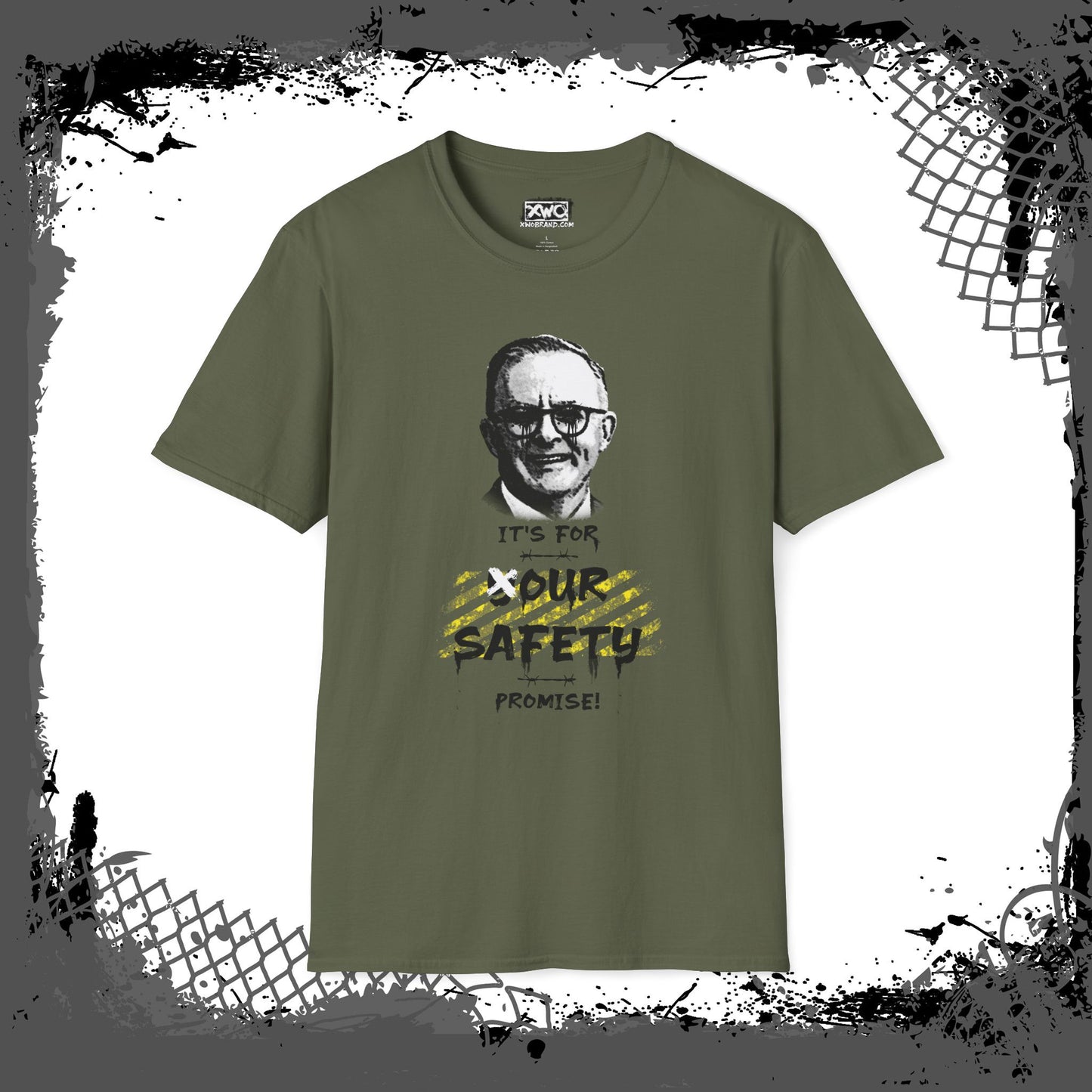 "Sleezy Safety" Unisex Tee