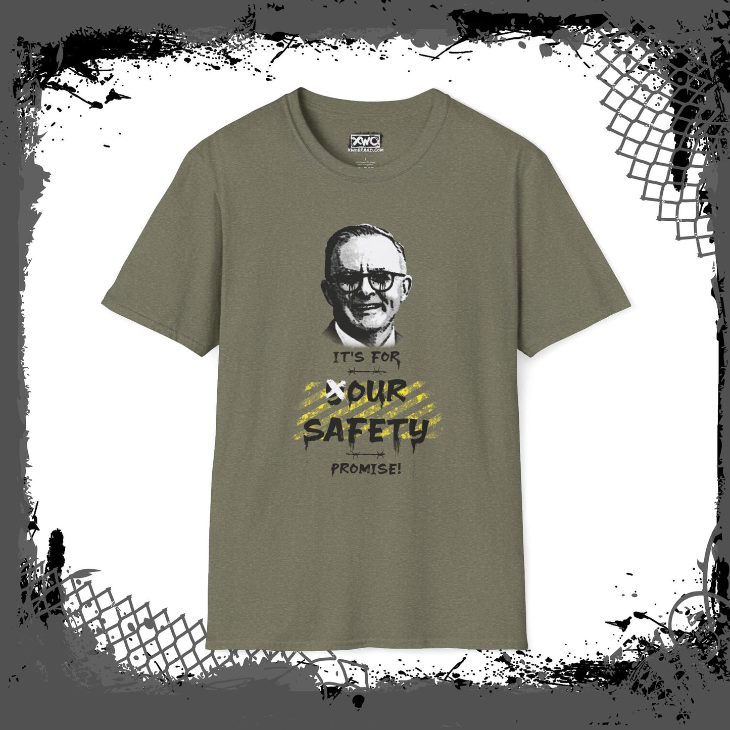"Sleezy Safety" Unisex Tee