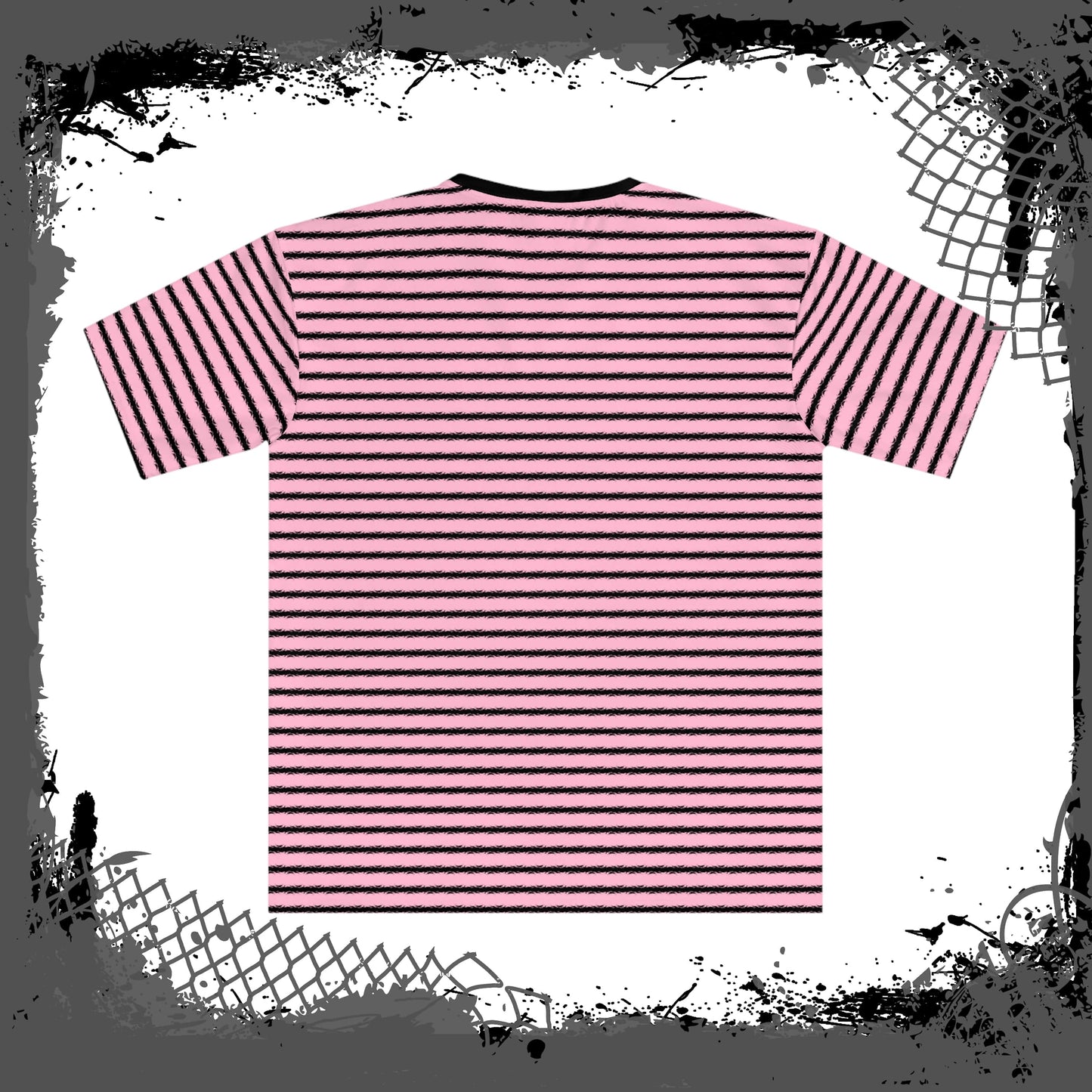 PNK/BLK "Grilled" Loose Tee