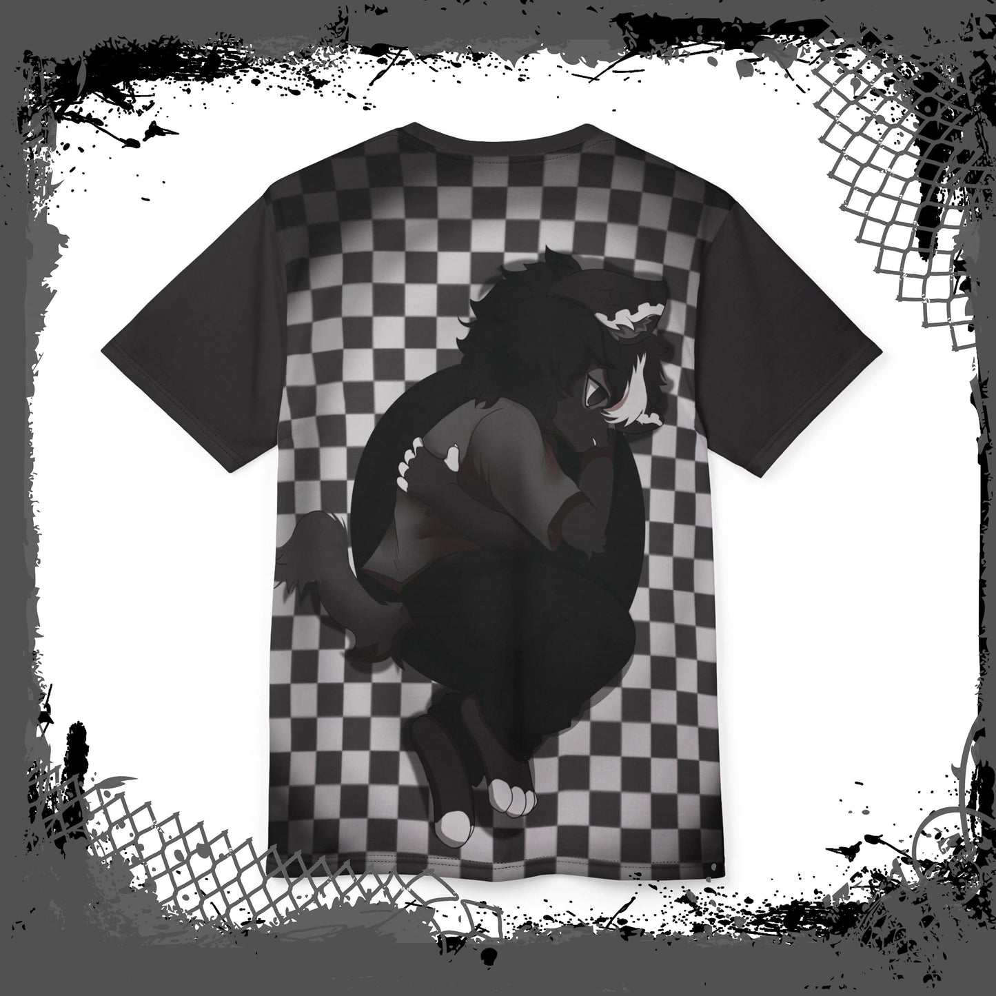 GRY Unisex "Checked Out" Character Tee