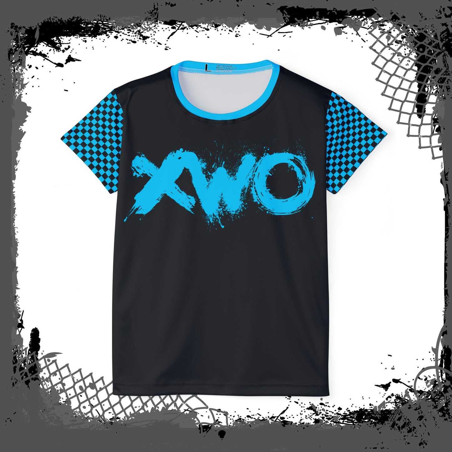 Black "Blue Flu" Branded Women's Jersey