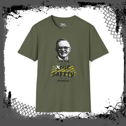 "Sleezy Safety" Unisex Tee