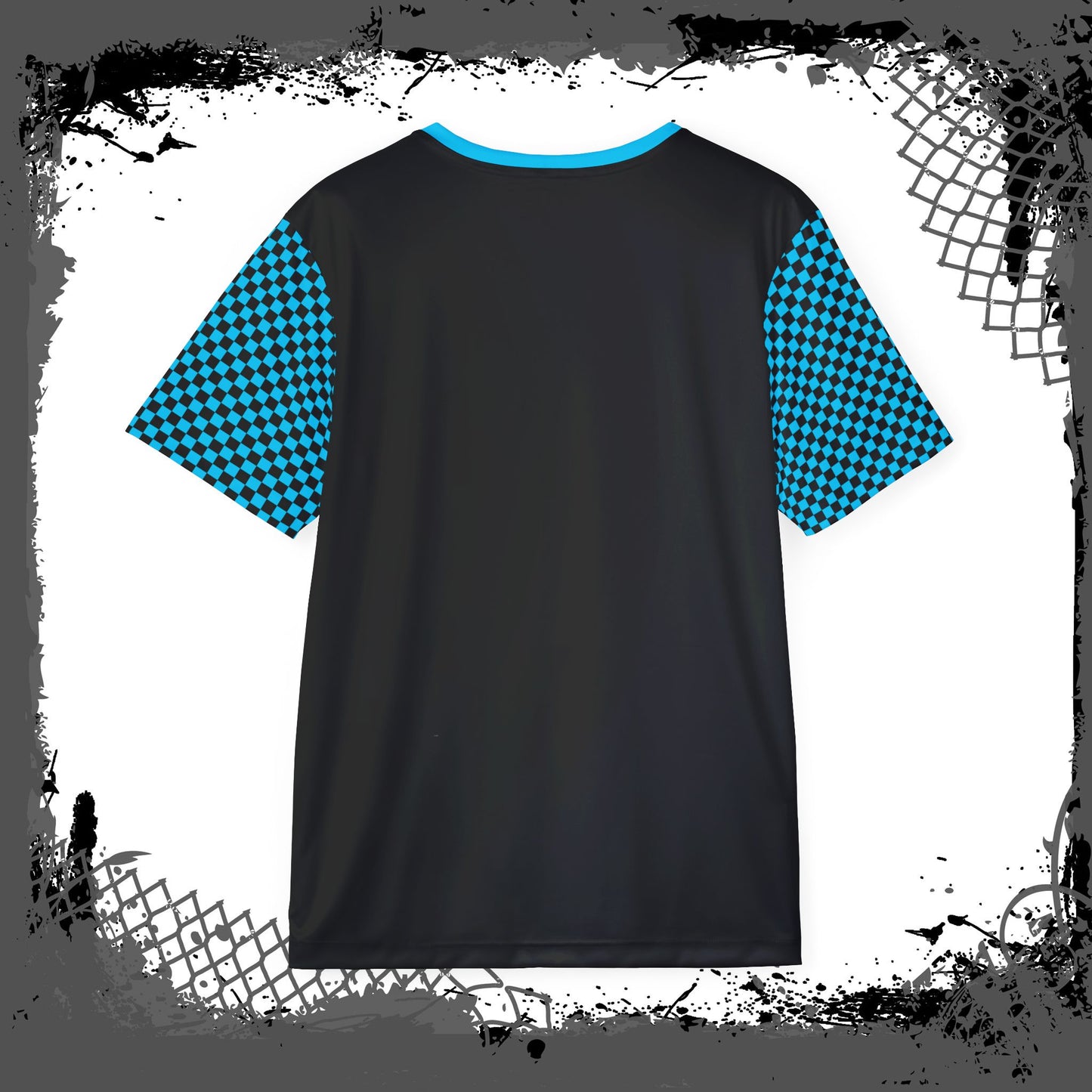 Black "Blue Flu" Branded Men's Jersey