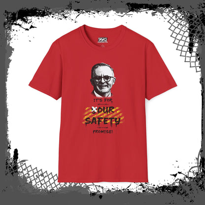 "Sleezy Safety" Unisex Tee