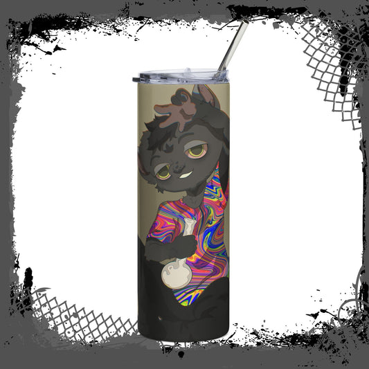 Street Critters "Green Fiend" - Stainless Steel Tumbler (20oz)
