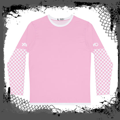 White Lines "Pink Fink" Men's Long Sleeve Shirt