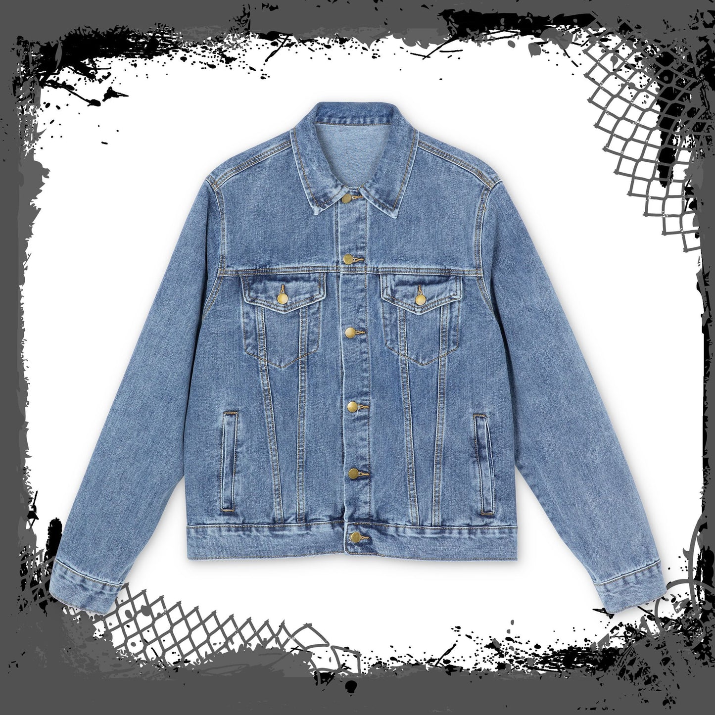 XWO Men's Denim Jacket