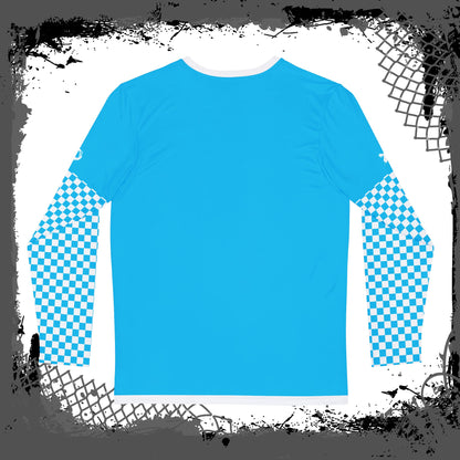 White Lines "Blue Flu" Men's Long Sleeve Shirt