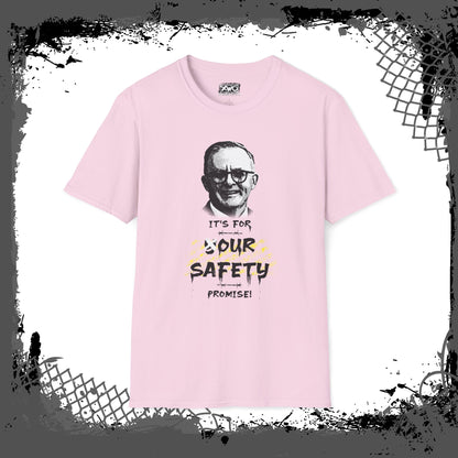 "Sleezy Safety" Unisex Tee