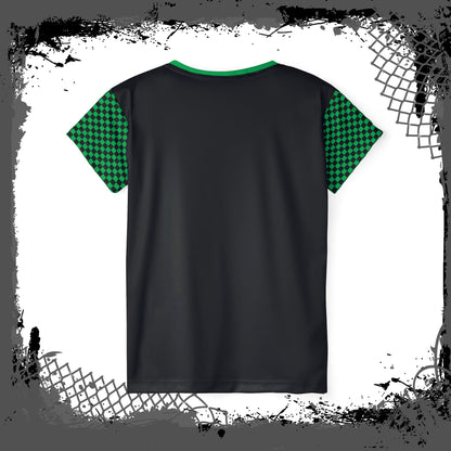 Black "Green Fiend" Branded Women's Jersey