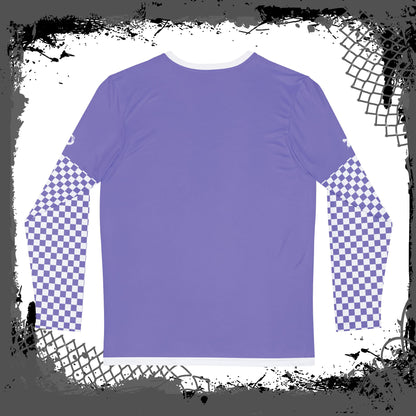 White Lines "Lavender Scavenger" Men's Long Sleeve Shirt