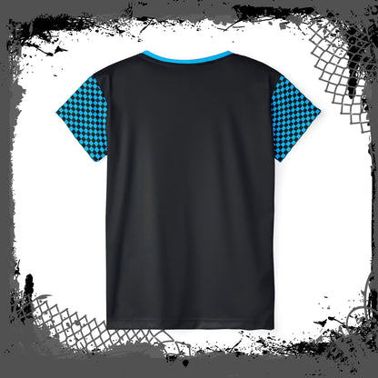 Black "Blue Flu" Branded Women's Jersey