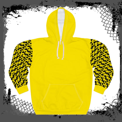 YEL/BLK Unisex Pullover Hoodie