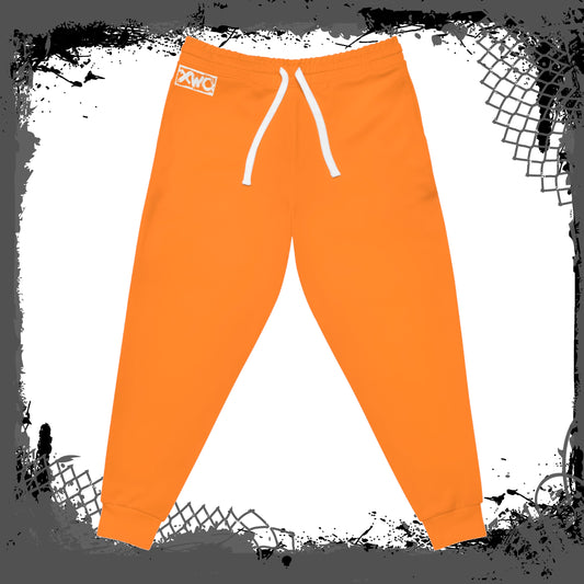 "Orange Lozenge" Athletic Joggers