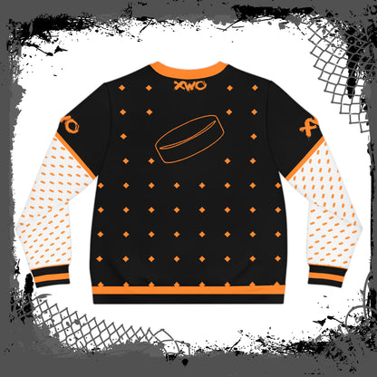 Series 0 "Orange Lozenge" Lightweight Sweatshirt