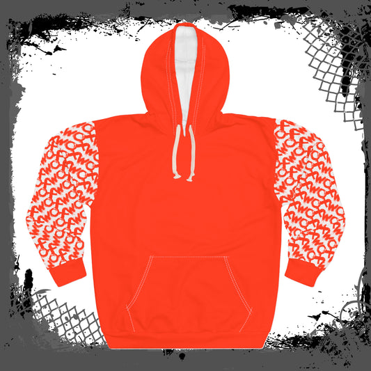 White Sleeves "Red Dread" Unisex Pullover Hoodie