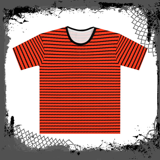 RED/BLK "Grilled" Loose Tee