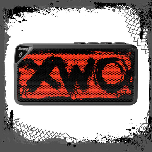 XWO Bluetooth Speaker - BLK/RED