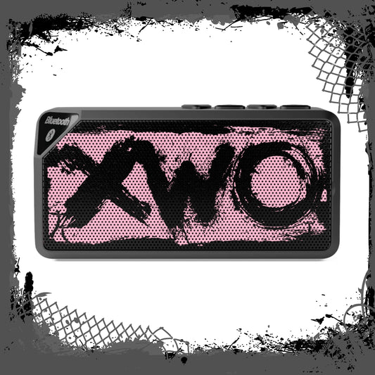 XWO Bluetooth Speaker - BLK/PNK