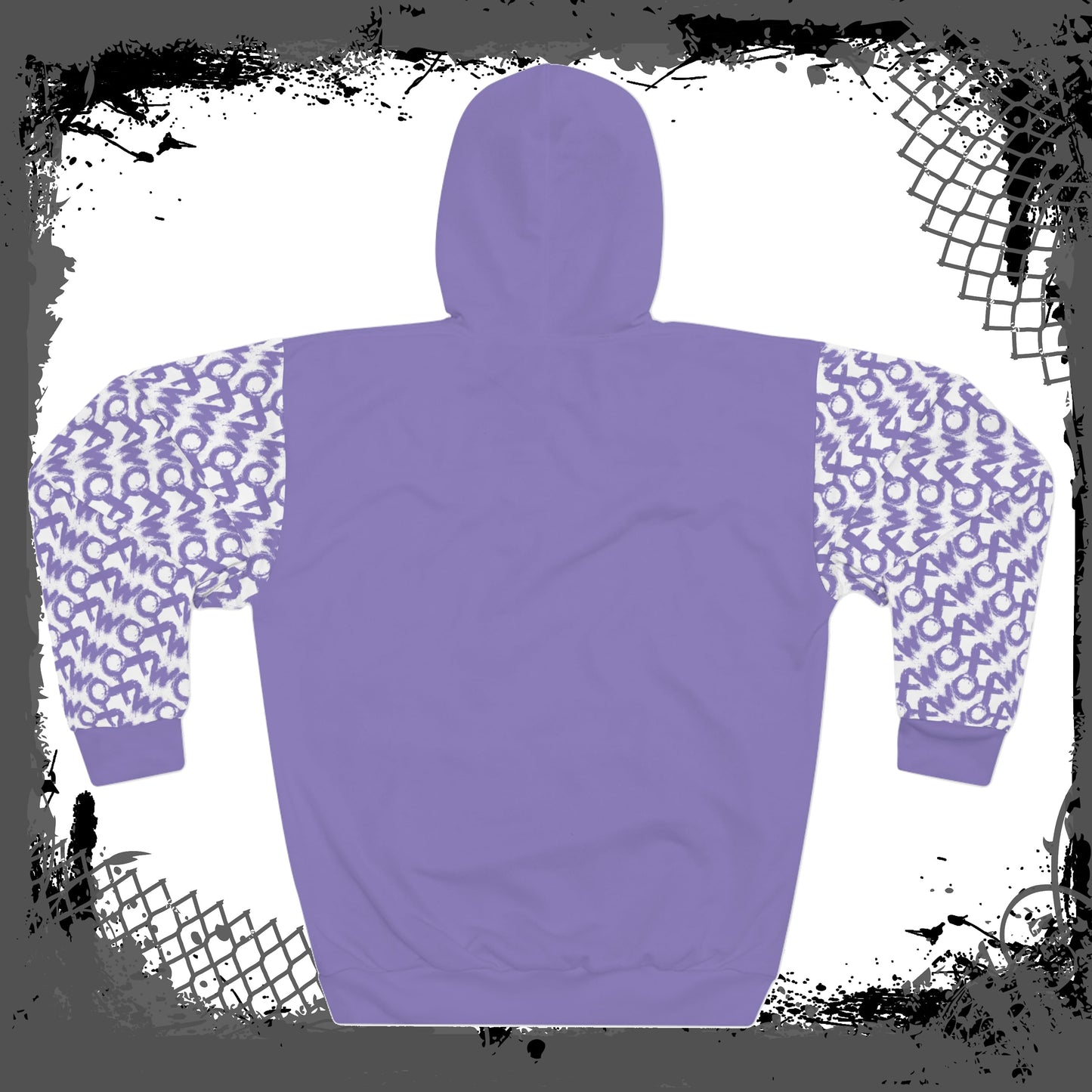 White Sleeves "Lavender Scavenger" Unisex Pullover Hoodie