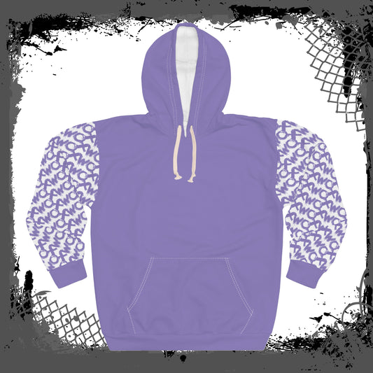 White Sleeves "Lavender Scavenger" Unisex Pullover Hoodie