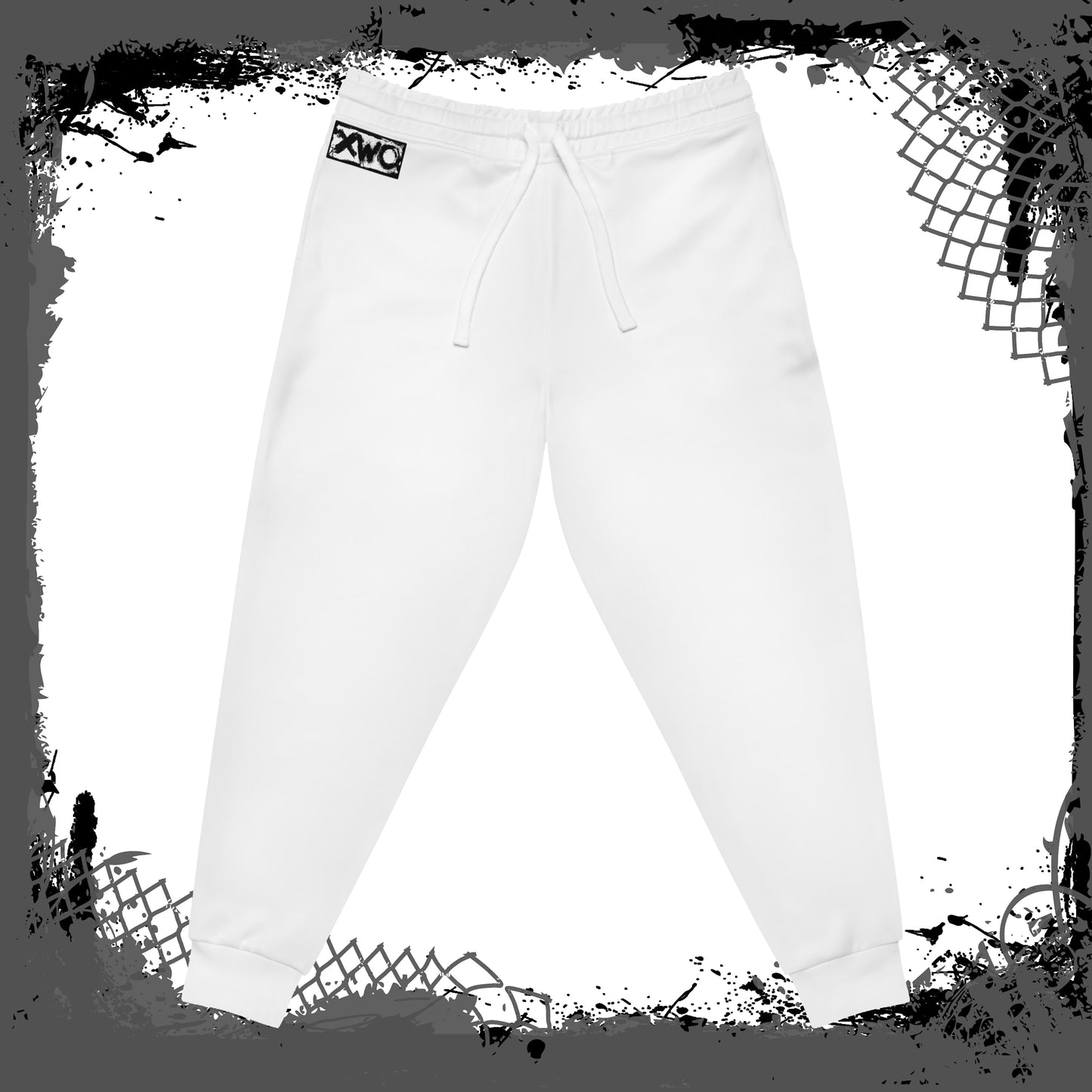 "White Dwight" Athletic Joggers