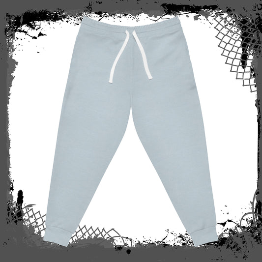 White "(Not) Denim" Athletic Joggers