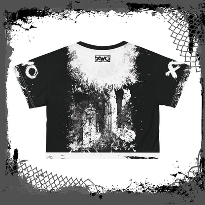 "City Crossing" Crop Tee