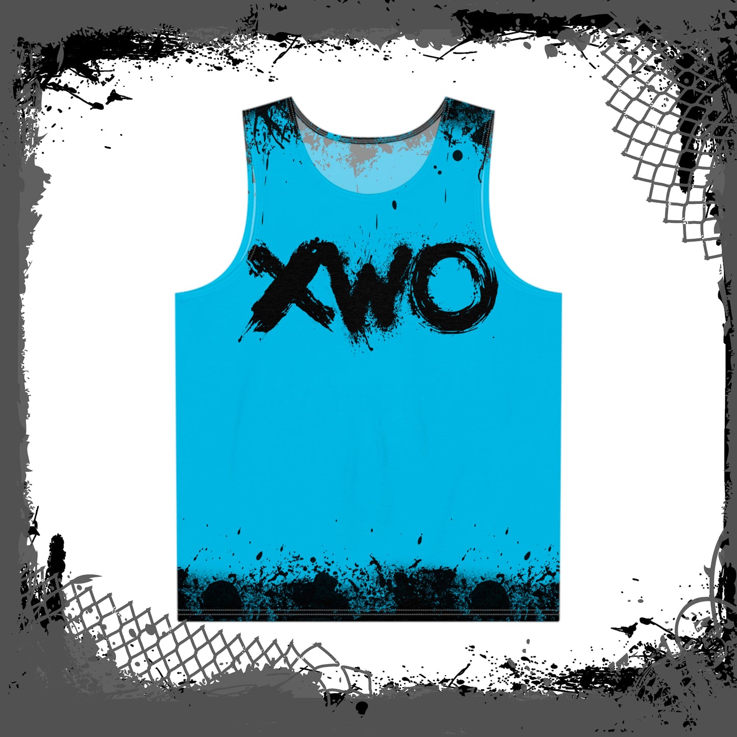 BLU/BLK "Ink'd" Tank Top