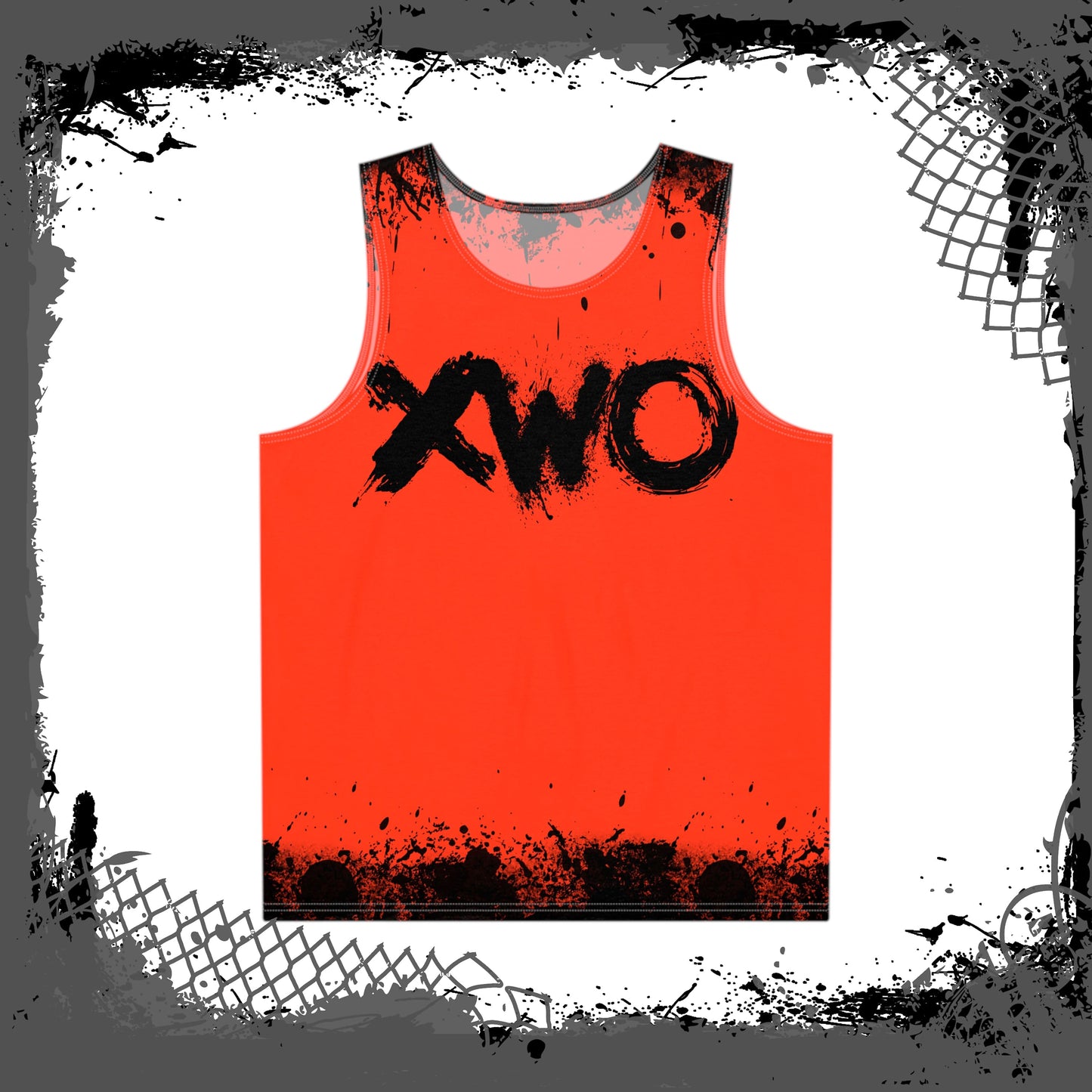 RED/BLK "Ink'd" Tank Top