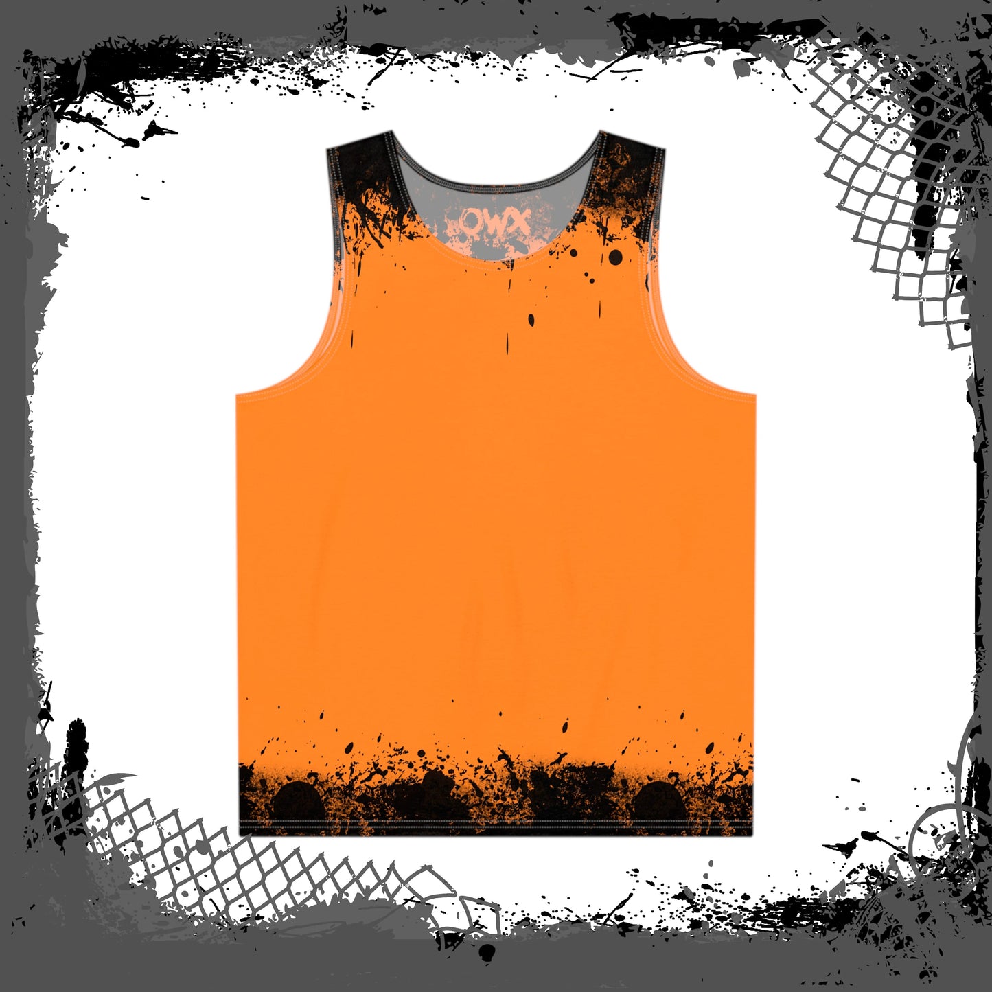 ORG/BLK Alt "Ink'd" Tank Top