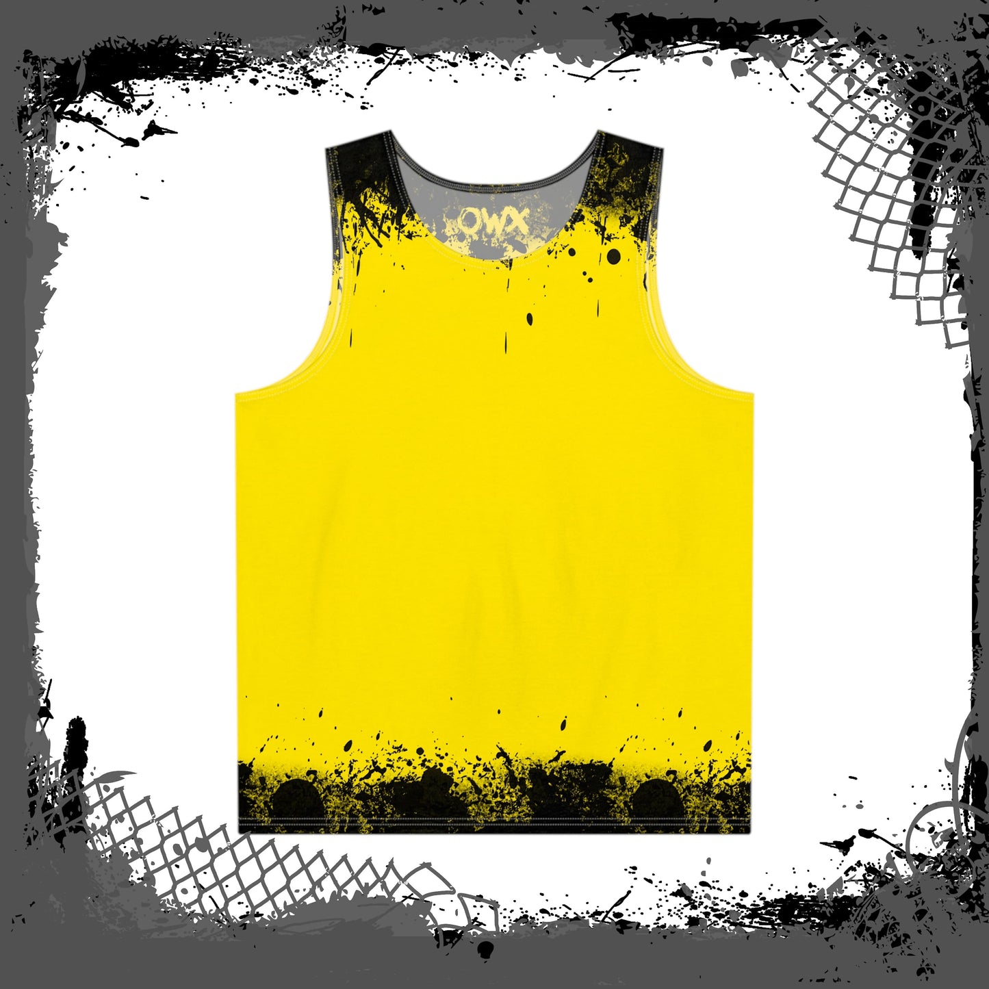 YEL/BLK Alt "Ink'd" Tank Top