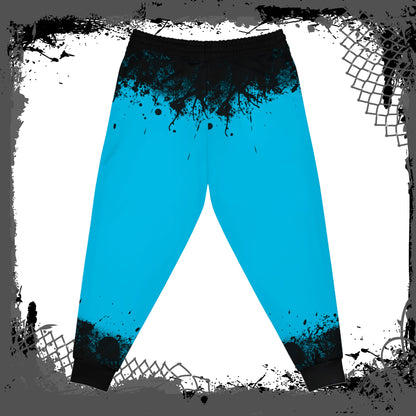 BLU/BLK "Ink'd" Athletic Joggers