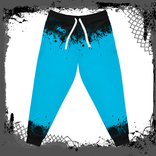 BLU/BLK "Ink'd" Athletic Joggers