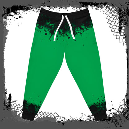 GRN/BLK "Ink'd" Athletic Joggers