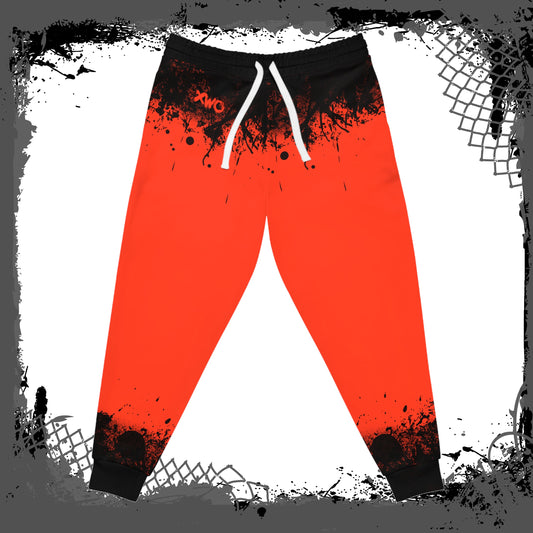 RED/BLK "Ink'd" Athletic Joggers