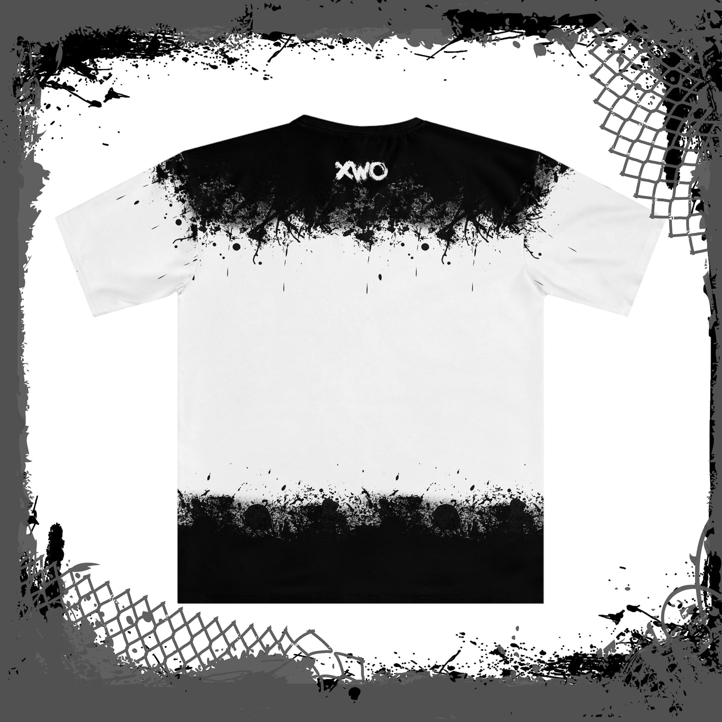 WHT/BLK "Ink'd" Tee