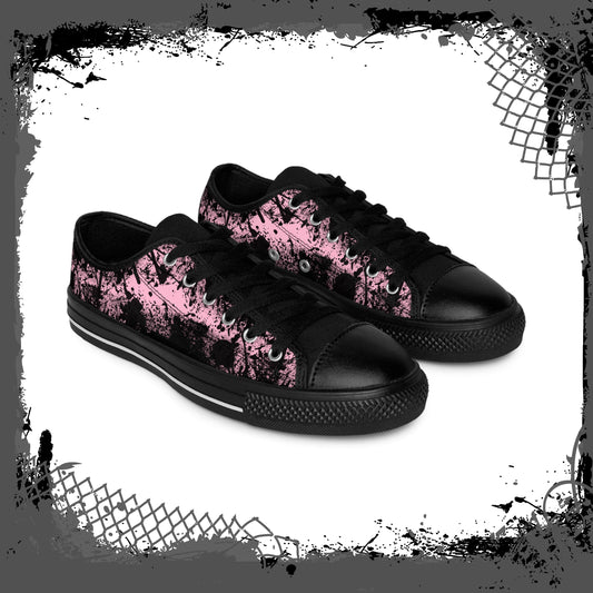 PNK/BLK Women's "Ink'd" Low-Tops