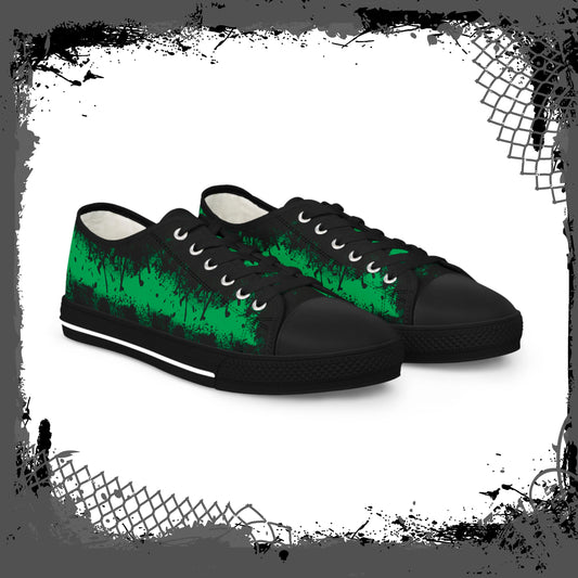 GRN/BLK Men's Alt "Ink'd" Low Tops