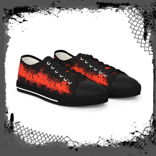 RED/BLK Men's Alt "Ink'd" Low Tops