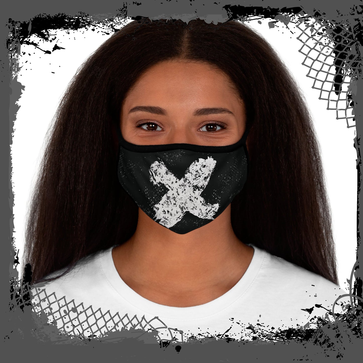 WHT "Crossed" Face Mask
