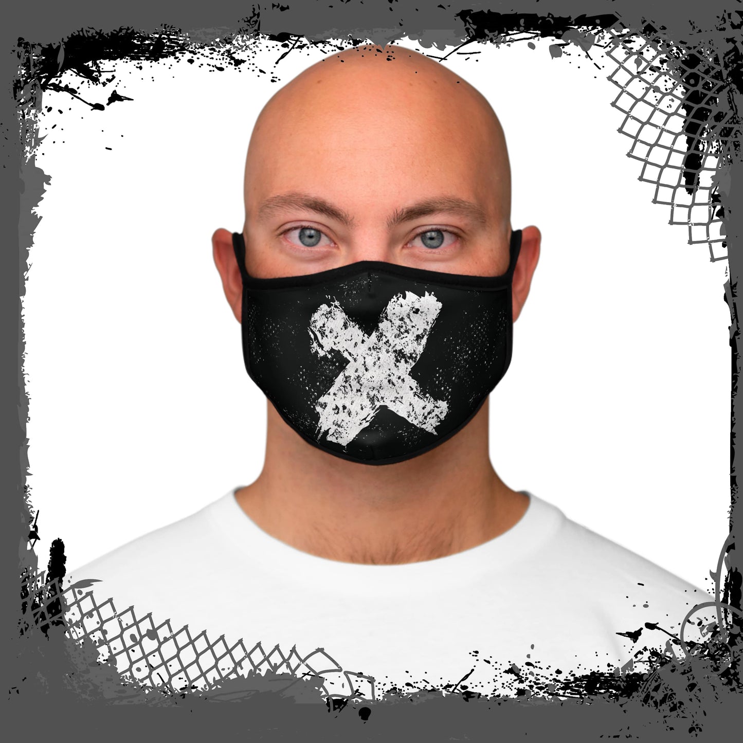 WHT "Crossed" Face Mask