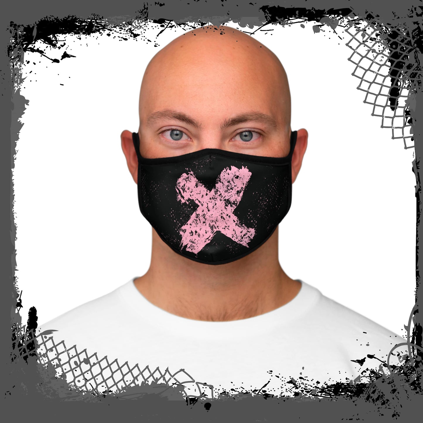 PNK "Crossed" Face Mask