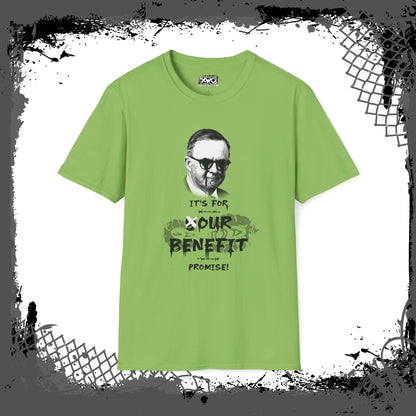 "Sleezy Benefit" Unisex Tee