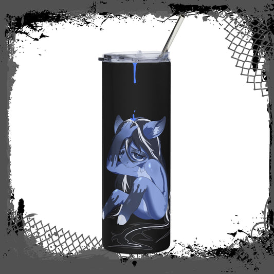 Street Critters "Blue Flu" - Stainless Steel Tumbler (20oz)