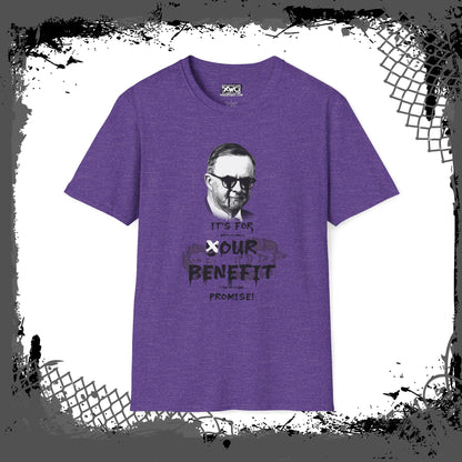"Sleezy Benefit" Unisex Tee