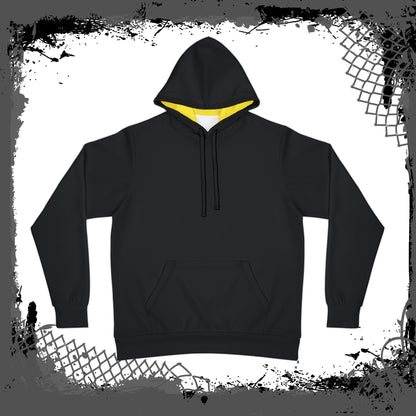 BLK/YEL Unisex "Class Six" Athletic Hoodie