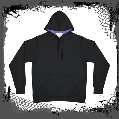 BLK/LAV Unisex "Class Six" Athletic Hoodie