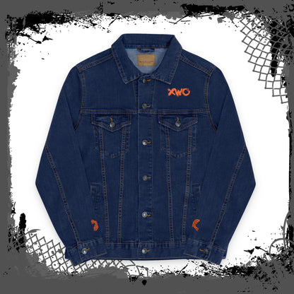 BLU XWO Unisex Denim Jacket w/ Embroidery