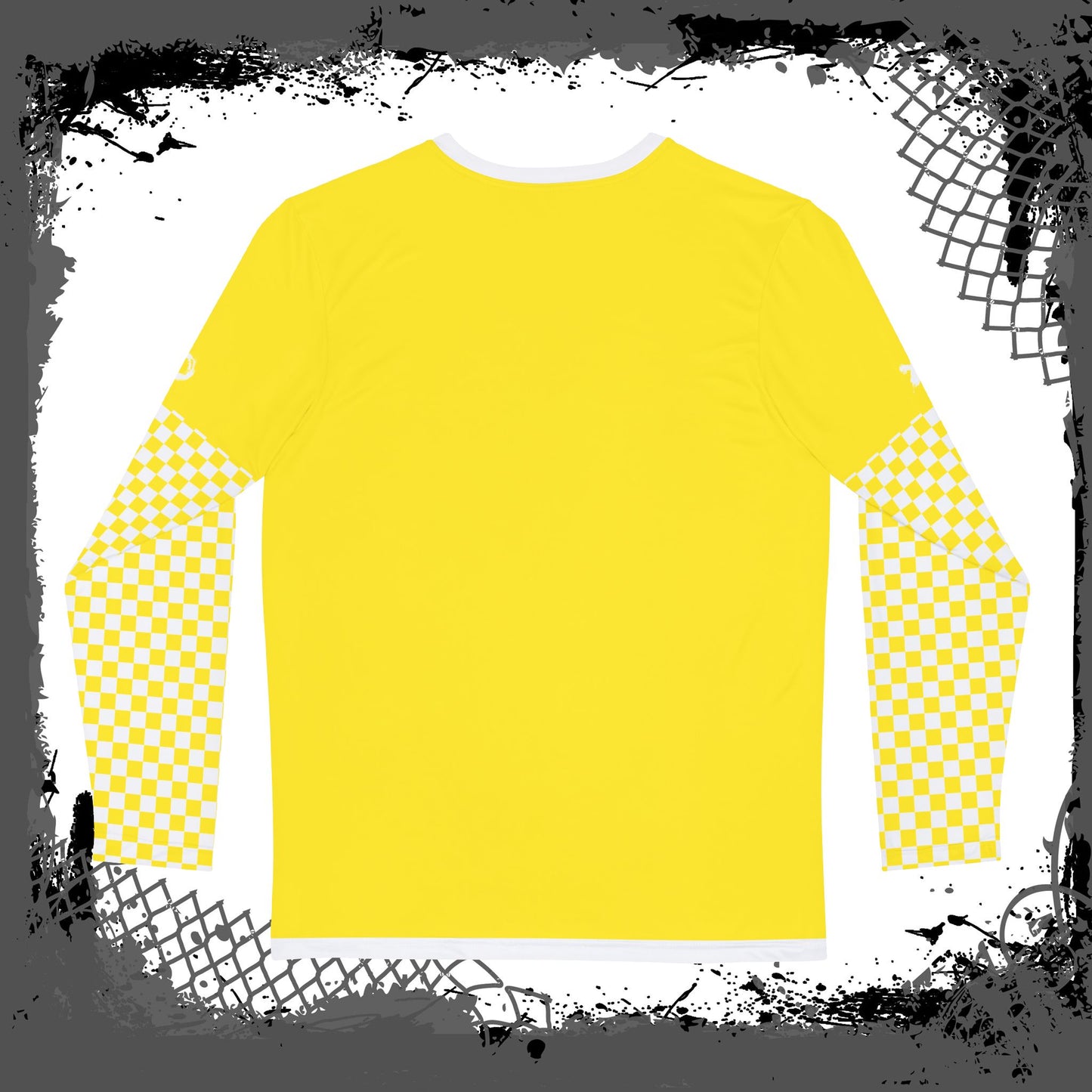 White Lines "Yellow Ghetto" Men's Long Sleeve